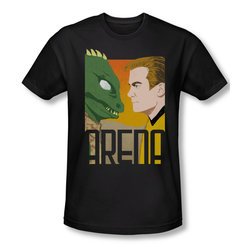 Star Trek Shirt Slim Fit Arena Charcoal T-Shirt