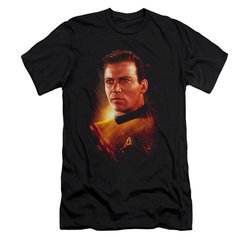 Star Trek Shirt Slim Fit Epic Kirk Black T-Shirt