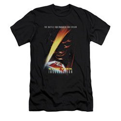 Star Trek Shirt Slim Fit Insurrection Black T-Shirt