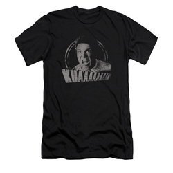 Star Trek Shirt Slim Fit Khan Distressed Black T-Shirt