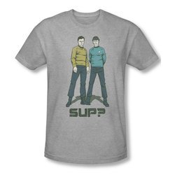 Star Trek Shirt Slim Fit Sup Athletic Heather T-Shirt