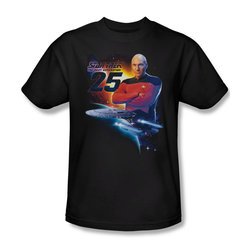 Star Trek Shirt The Next Gen 25 Black T-Shirt