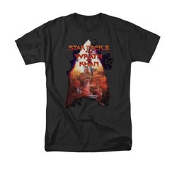 Star Trek Shirt Wrath Of Khan Black T-Shirt