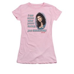 Star Trek - The Next Generation Shirt Juniors No Empathy Pink Tee T-Shirt