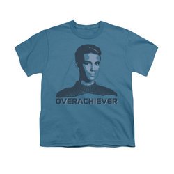 Star Trek - The Next Generation Shirt Juniors Overachiever Slate Tee T-Shirt