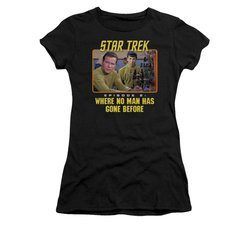 Star Trek - The Original Series Shirt Juniors Episode 2 Black Tee T-Shirt