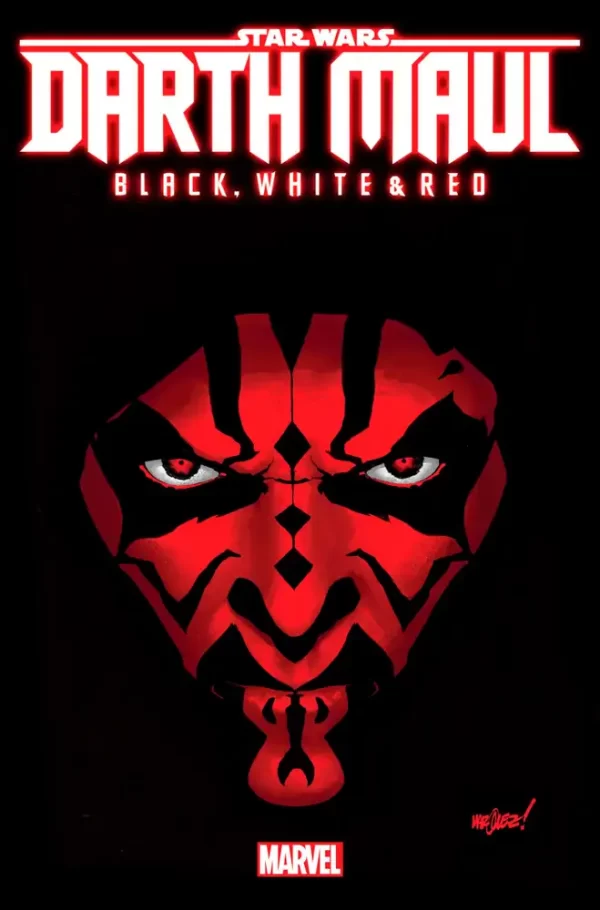 Star Wars Darth Maul Black White & Red #1 ((Retailer 25 Copy Incentive Variant) Variant)