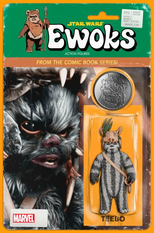 Star Wars Ewoks #3 (of 4) (JTC Action Figure Variant)