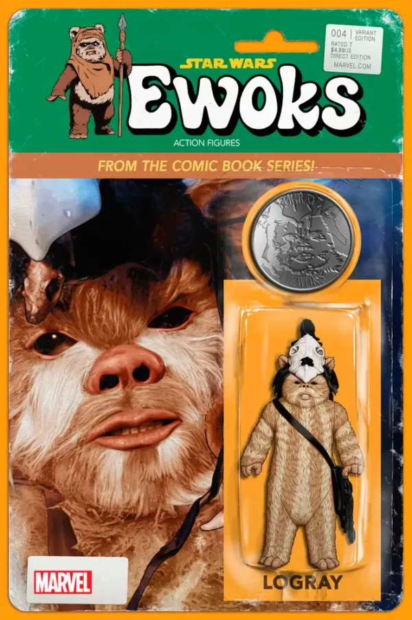 Star Wars Ewoks #4 (of 4) (JTC Action Figure Variant)