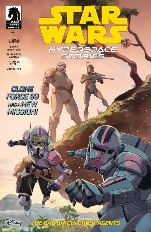 Star Wars: Hyperspace Stories--The Bad Batch--Ghost Agents (French Carlomagno Variant Cover)