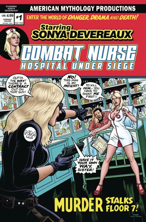 Starring Sonya Devereaux Combat Nurse #1 (Cover B - Homage)