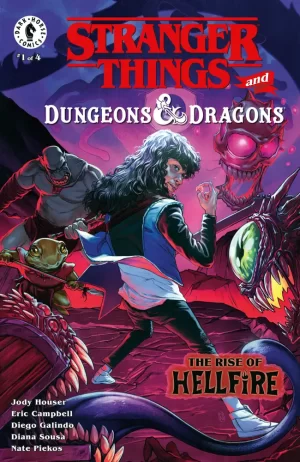 Stranger Things and Dungeons & Dragons: The Rise of Hellfire #1 (Nimit Malavia Variant Cover)