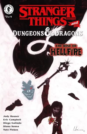 Stranger Things and Dungeons & Dragons: The Rise of Hellfire #2 (Jeremy Wilson Variant Cover)