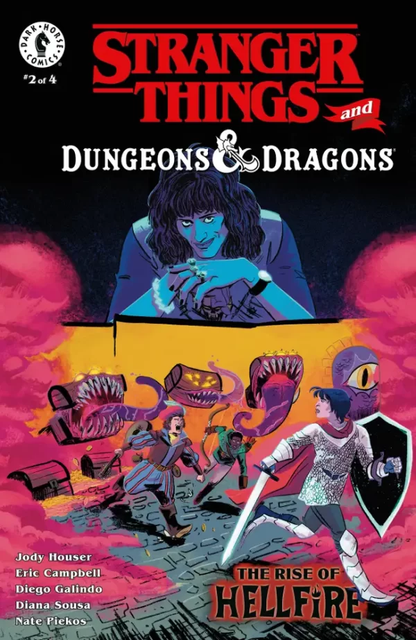 Stranger Things and Dungeons & Dragons: The Rise of Hellfire #2 (Lauren Knight Variant Cover)