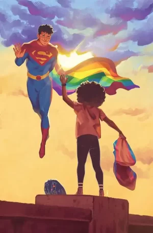 Superman #15 (Cover E - Angel Solorzano DC Pride 2024 Card Stock Variant)(absolute Power)