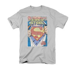 Superman Shirt Comic No.1 Silver T-Shirt