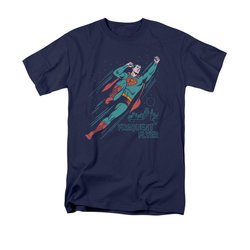 Superman Shirt Frequent Flyer Navy T-Shirt