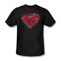 Superman Shirt Hardcore Noir Black T-Shirt