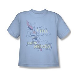 Superman Shirt Kids I Fell Light Blue T-Shirt