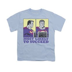 Superman Shirt Kids Most Likely Light Blue T-Shirt