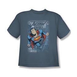 Superman Shirt Kids No.419 Slate T-Shirt