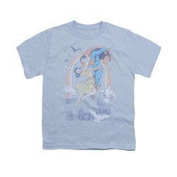 Superman Shirt Kids Rainbow Light Blue T-Shirt