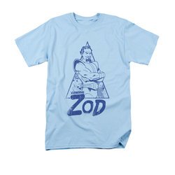 Superman Shirt Zod Light Blue T-Shirt