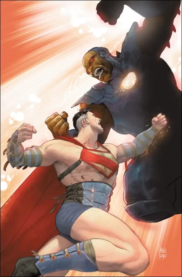 Superman Warworld Apocalypse #1 (Cover D - 1:25 Mikel Janin Foil Card Stock Variant)