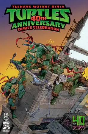 Teenage Mutant Ninja Turtles: 40th Anniversary Comics Celebration Variant 40th Anniversary