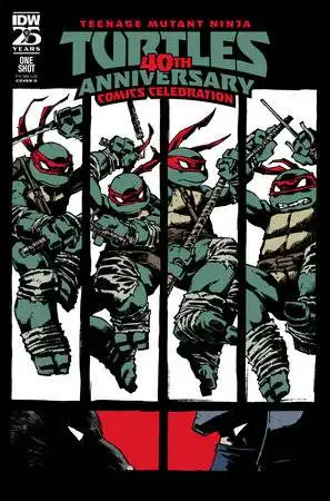 Teenage Mutant Ninja Turtles: 40th Anniversary Comics Celebration Variant D