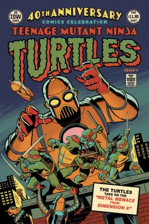 Teenage Mutant Ninja Turtles: 40th Anniversary Comics Celebration Variant F