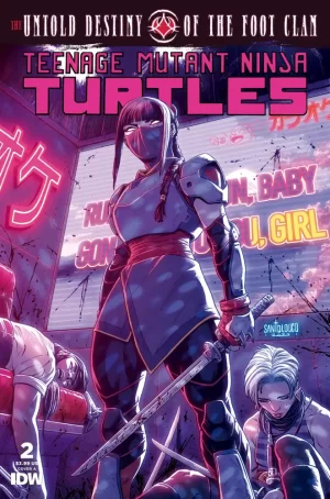 Teenage Mutant Ninja Turtles Untold Destiny of Foot Clan #2 (Cover A - Santolouco)