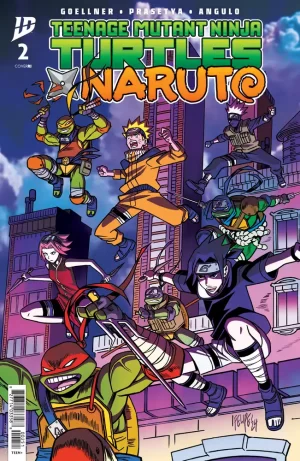 Teenage Mutant Ninja Turtles X Naruto #2 25 Copy Smith