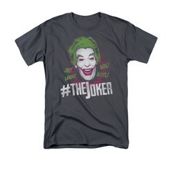 The Joker Shirt #Joker Charcoal T-Shirt