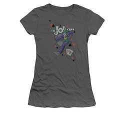 The Joker Shirt Juniors Big Step Charcoal T-Shirt