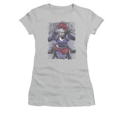 The Joker Shirt Juniors Jokers Daughter Silver T-Shirt