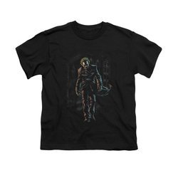 The Joker Shirt Kids Joker Leaving Black T-Shirt