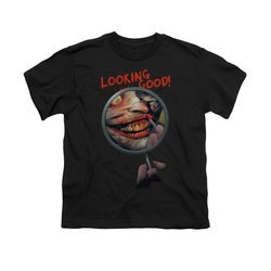 The Joker Shirt Kids Looking Good Black T-Shirt