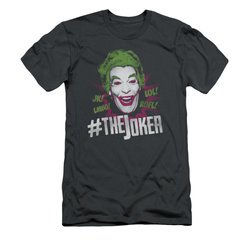 The Joker Shirt Slim Fit #Joker Charcoal T-Shirt