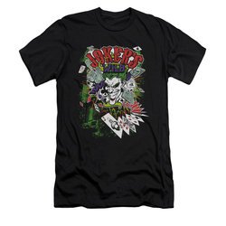 The Joker Shirt Slim Fit Jokers Wild Black T-Shirt