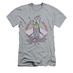 The Joker Shirt Slim Fit Tux Athletic Heather T-Shirt