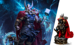 Thor Unleashed Marvel Quarter Scale Statue