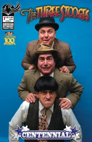 Three Stooges Centennial #1 (Cover C - New Stooges Photo)