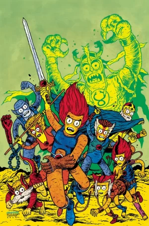 Thundercats #11 (Cover K - Manix Metal Premium)