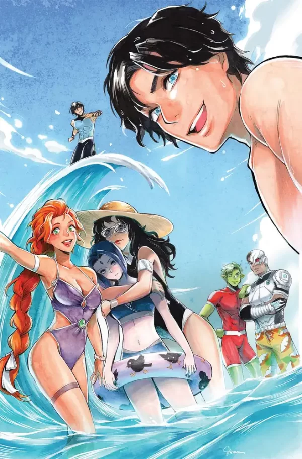 Titans #14 (Cover E - Saowee Swimsuit Card Stock Variant)