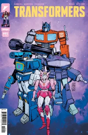 Transformers #1 (10th Printing Cover D - Jorge Corona & Mike Spicer Variant)