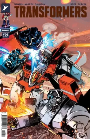 Transformers #1 (10th Printing Cover J - Andrei Bressan & Adriano Lucas Starscream Connecting Variant)