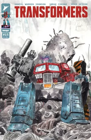 Transformers #15 (Cover F - Inc 1:100 Dustin Nguyen Foil Variant)