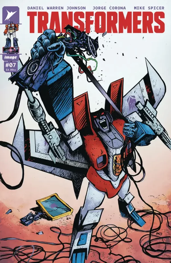 Transformers #7 (Cover A - Johnson)