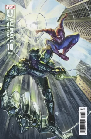 Ultimate Spider-Man #10 ((Retailer 25 Copy Incentive Variant) Ben Harvey Variant)